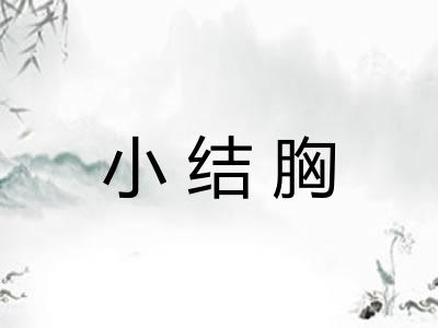 小结胸