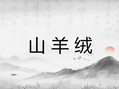 山羊绒